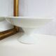 Compotier porcelaine blanche