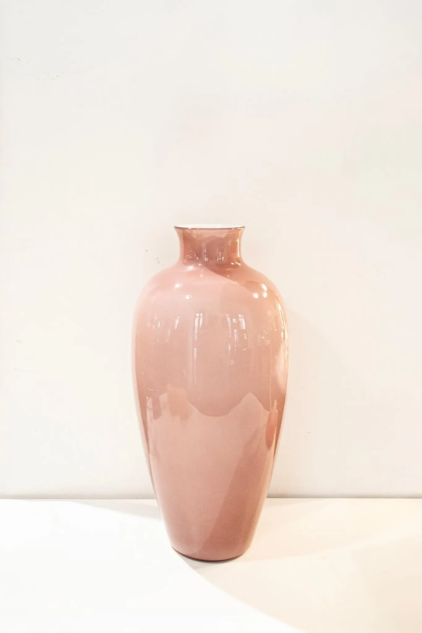 Vintage Murano glass vase by Paolo Venini, 1990