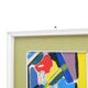 Aldo Gentilini, Composition, Mixed Technique on Masonite, 1970s, Framed
