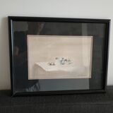 Framed watercolors