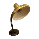 Gold metal desk lamp