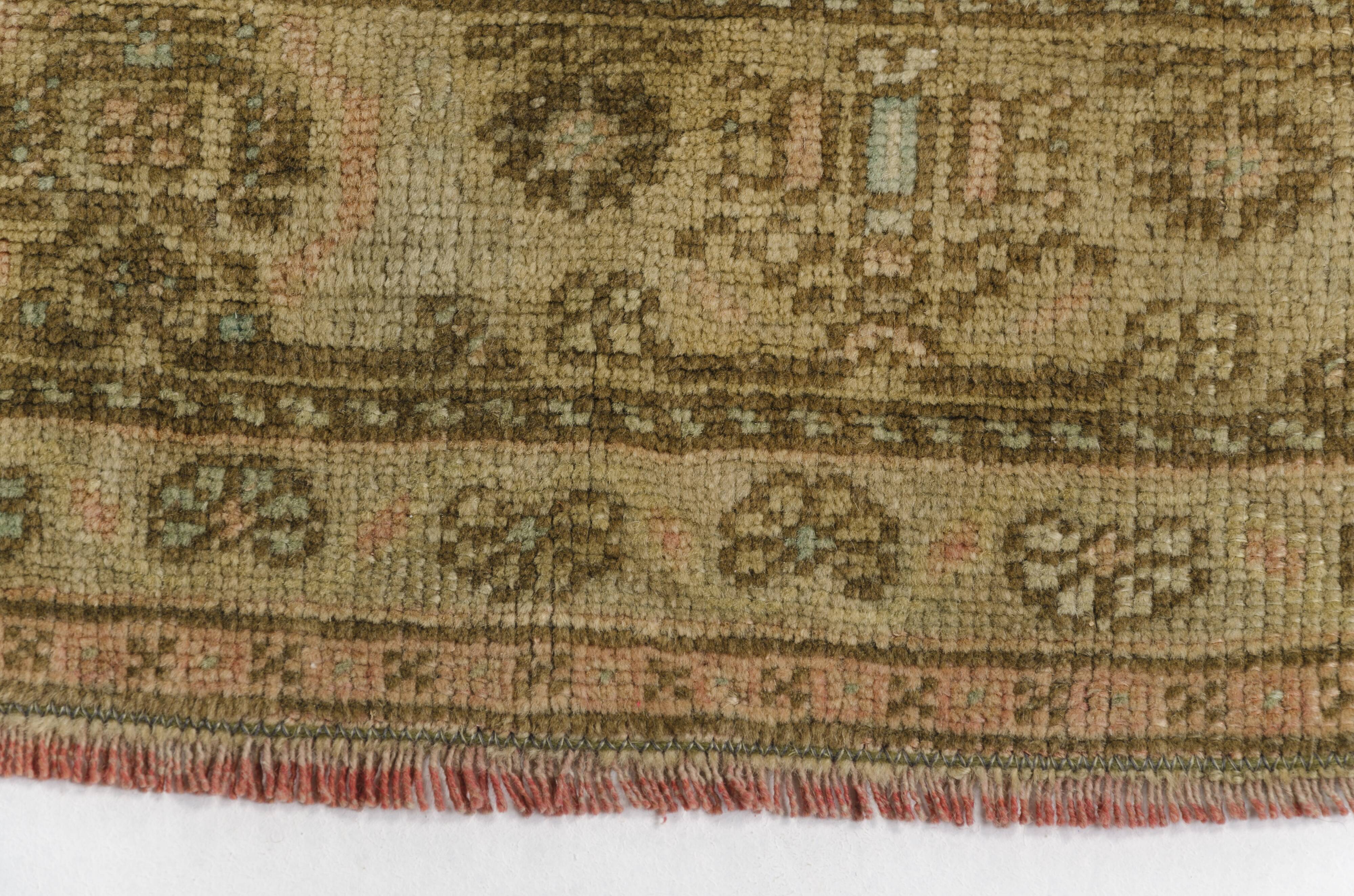 Anatolian Floral Oushak Rug