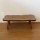 Coffee table with organic shapes