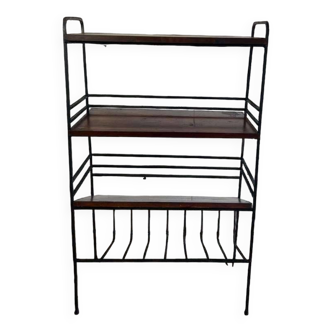 Vintage industrial standing stand / tomado style shelf