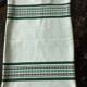 Cotton &  linen tablecloth vintage light green color