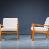 Teak Senator armchairs by Ole Wanscher