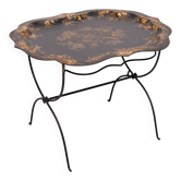 19th Century Hand painted curved Dutch Tray Table