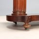 Victorian English mahogany side table, 19th century.