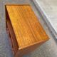 Vintage TV/Hi-Fi Unit on Wheels in Walnut Style, made in France 1970.