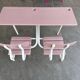 Vintage double school desk fully restored