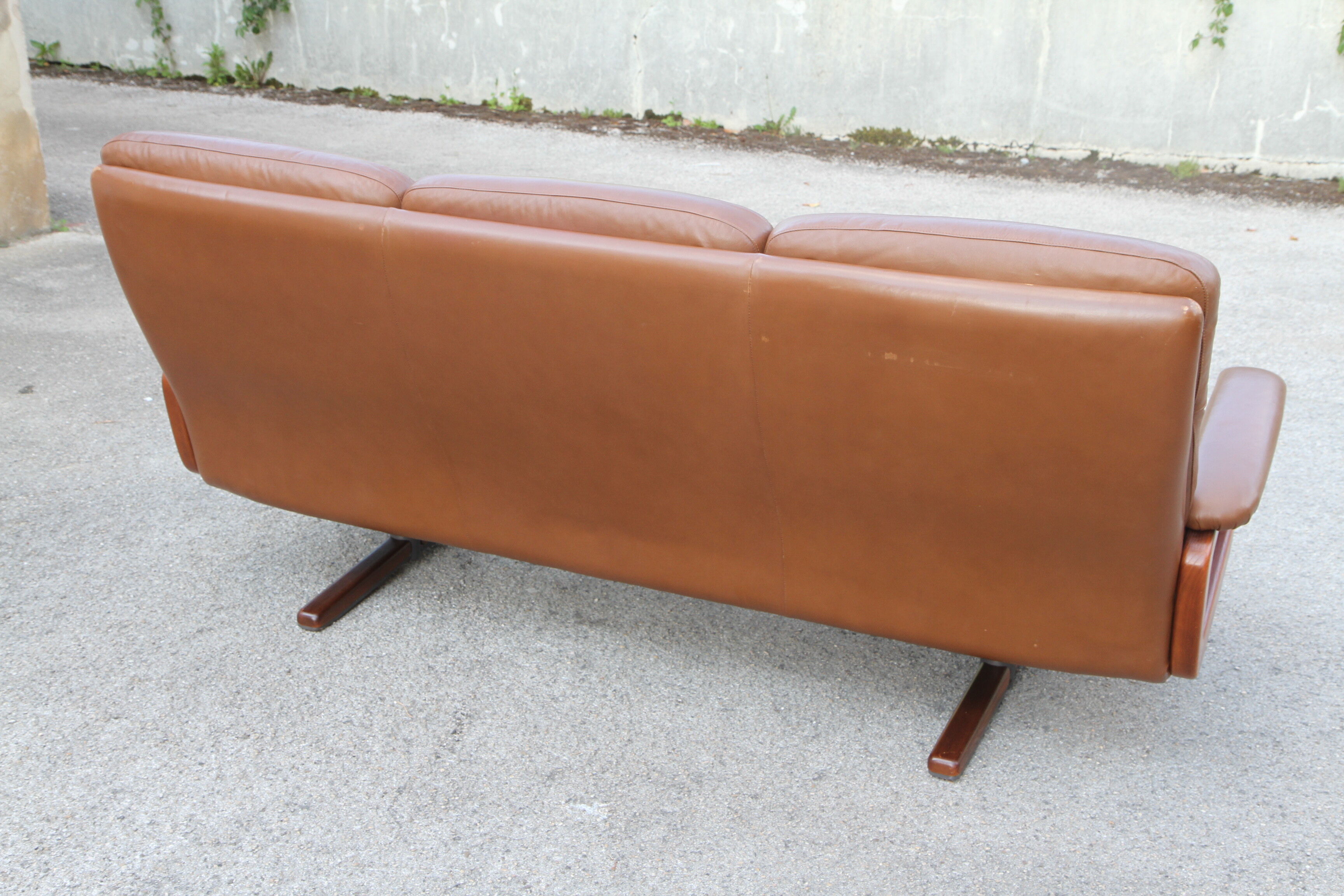 Leather sofa 1950