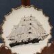 Decorative sailboat plate