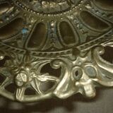 Fruit cup on bronze piedouche