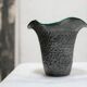 Vase corolle vintage en céramique