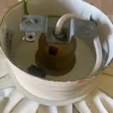 Metal flower wall lamp