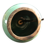 Duck blue glazed ceramic lamp base