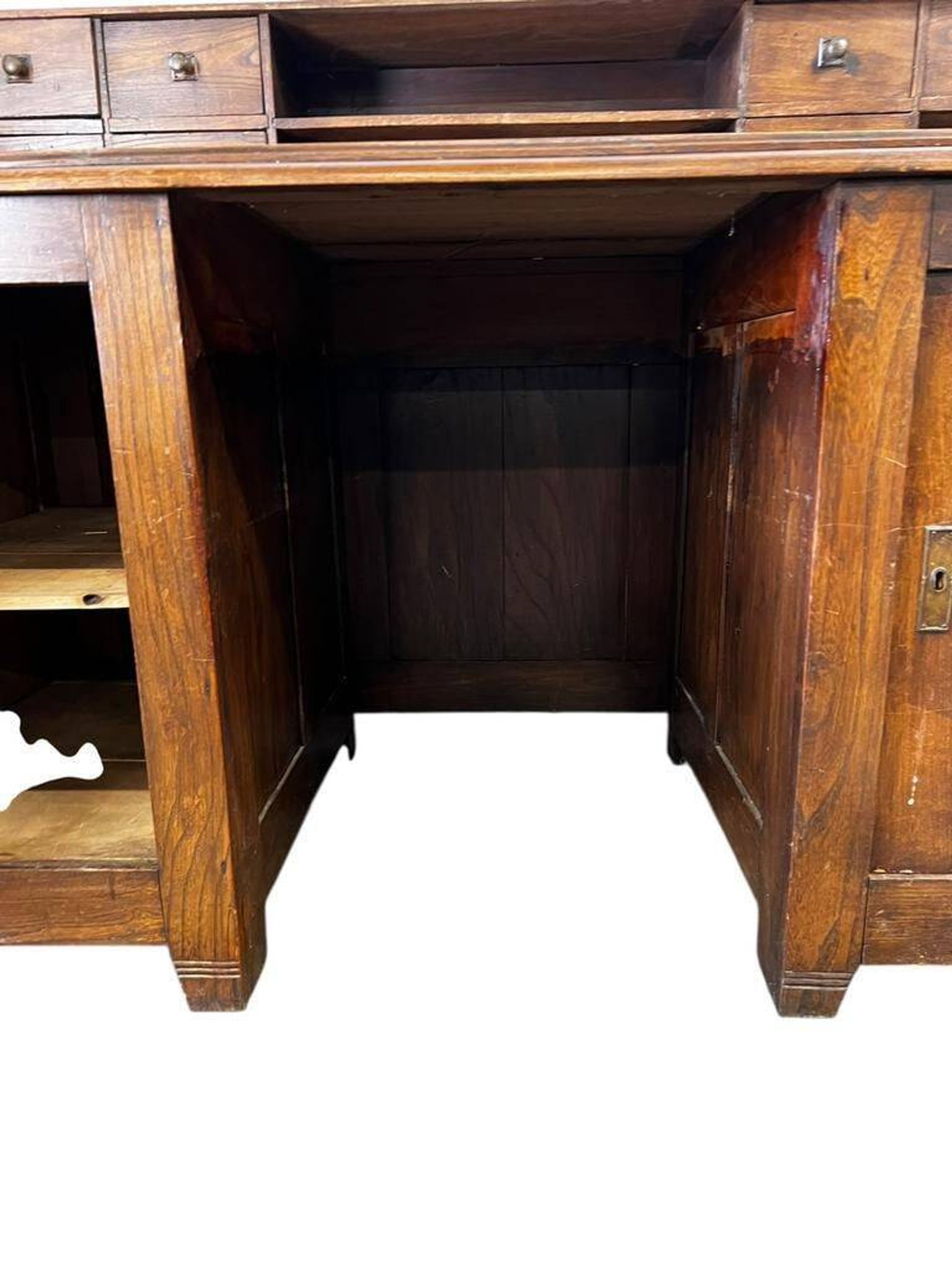 Bureau en bois vintage / table d'écriture