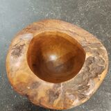 Mortar and wooden pestle