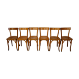 6 chairs Baumann bistro 50s/60s