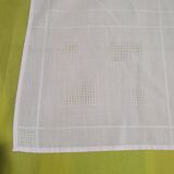 Set of white old napkins