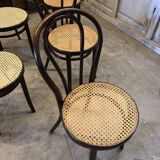 6 Thonet bistro chairs