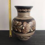 vintage hungarian pottery vase