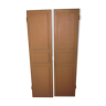 Paire de porte de placard ancienne