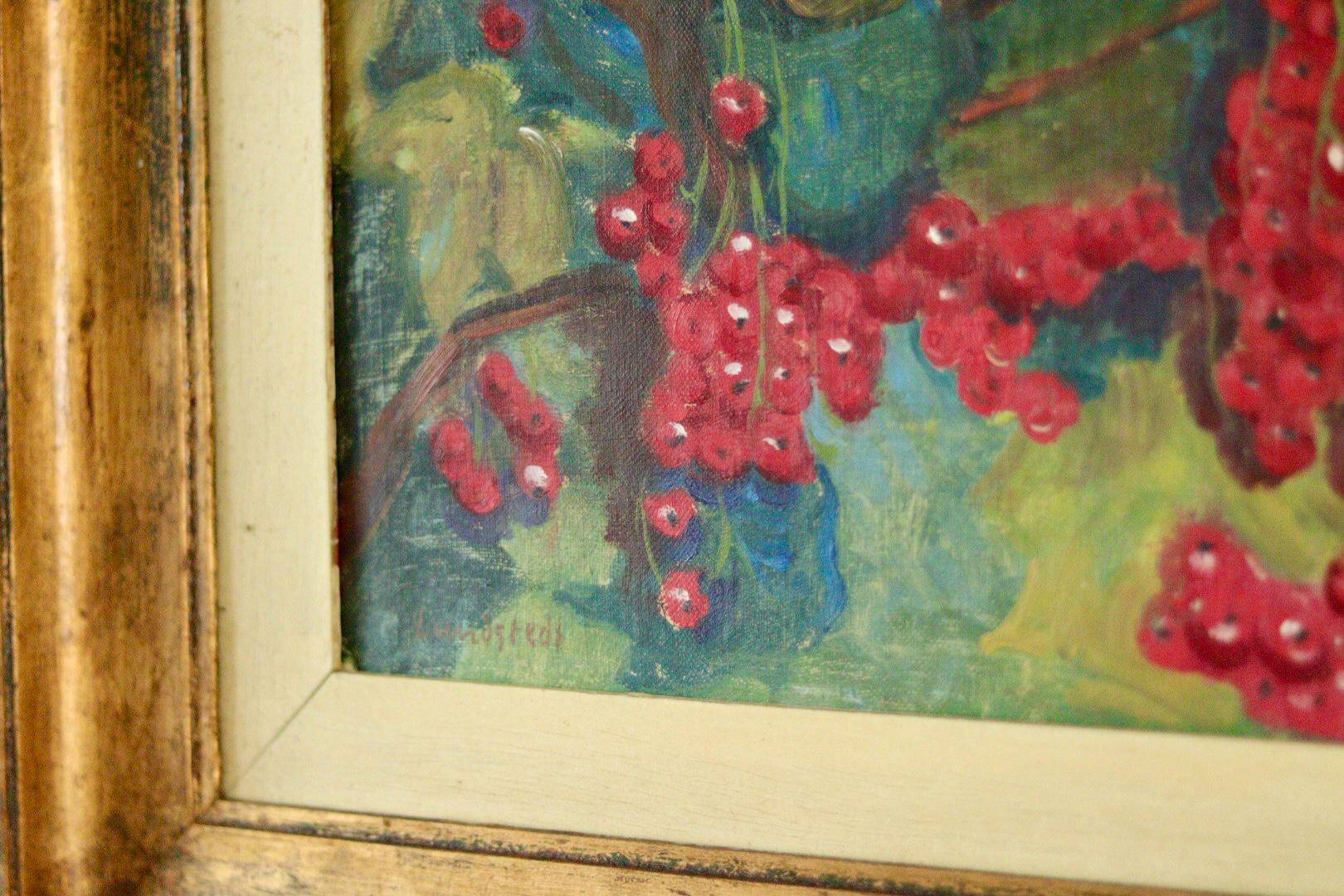 Oil painting “Currant II” by Kristian Lundstedt