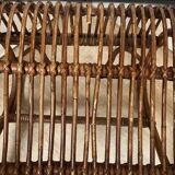 70s wicker armchair