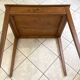 Desk with a large solid oak drawer from 1950, 78x58cm.