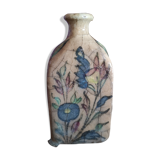 Qajar ceramic triangular vase/bottle - Late 19th century/early 20th century
