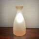 Lampe vintage en verre dépoli