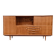 High teak enfilade from 1965 - Dimensions: L250 H130 D44