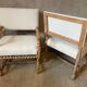 Paire de fauteuil refait