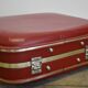 Vintage red suitcase