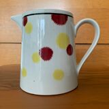 Vintage glazed earthenware pitcher