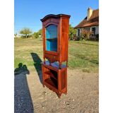 19th century mahogany display cabinet