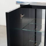 Pair of display cases, set of 2, 1980s