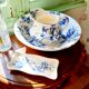 Old toilet set pitcher/broc, bowl - soap door