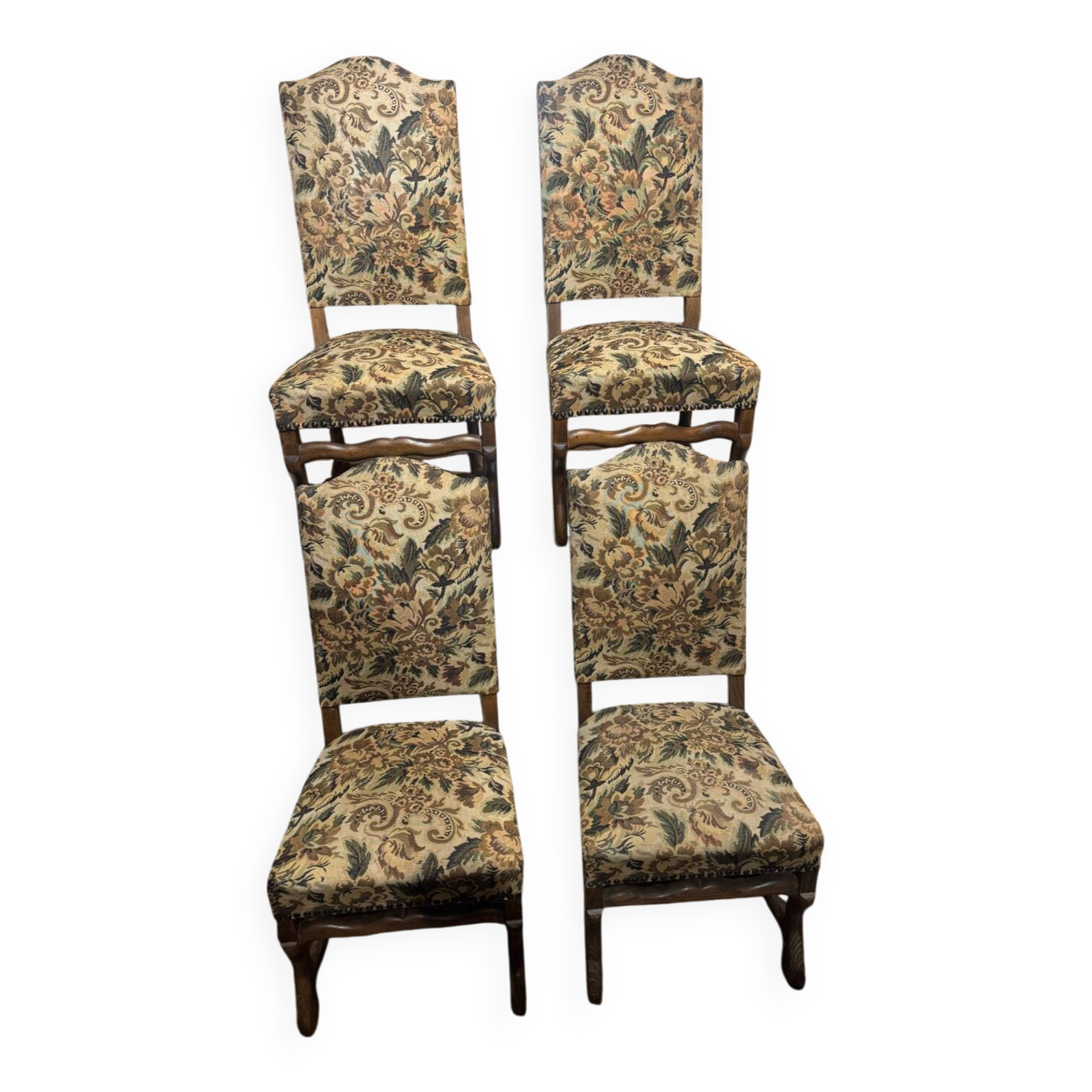 Set of 4 vintage LXIII style chairs