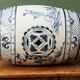 Tabouret chinois en céramique