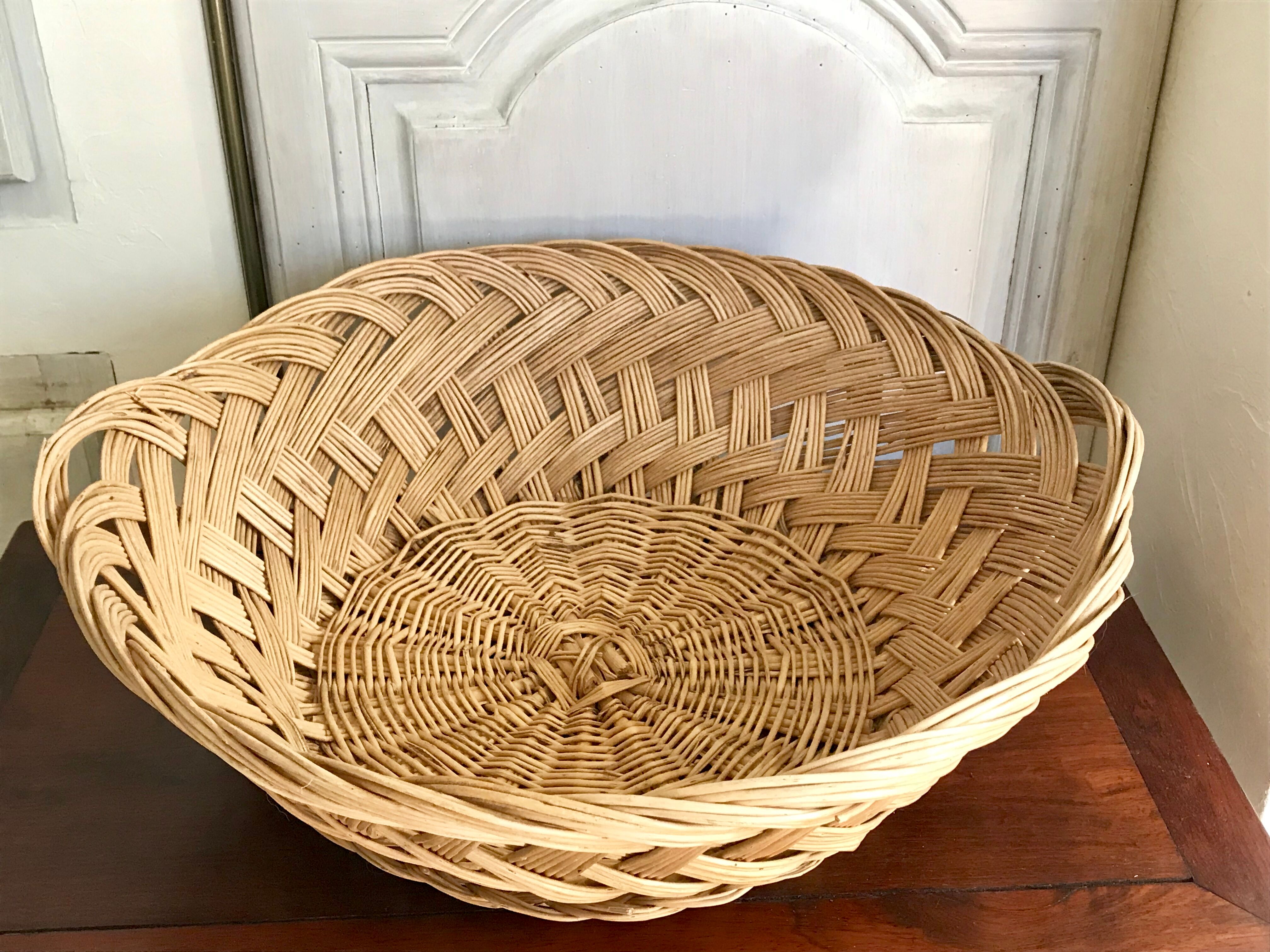 Wicker basket 55 cm