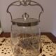 Art Nouveau Ice Bucket Hanse ES Silver Metal Lid