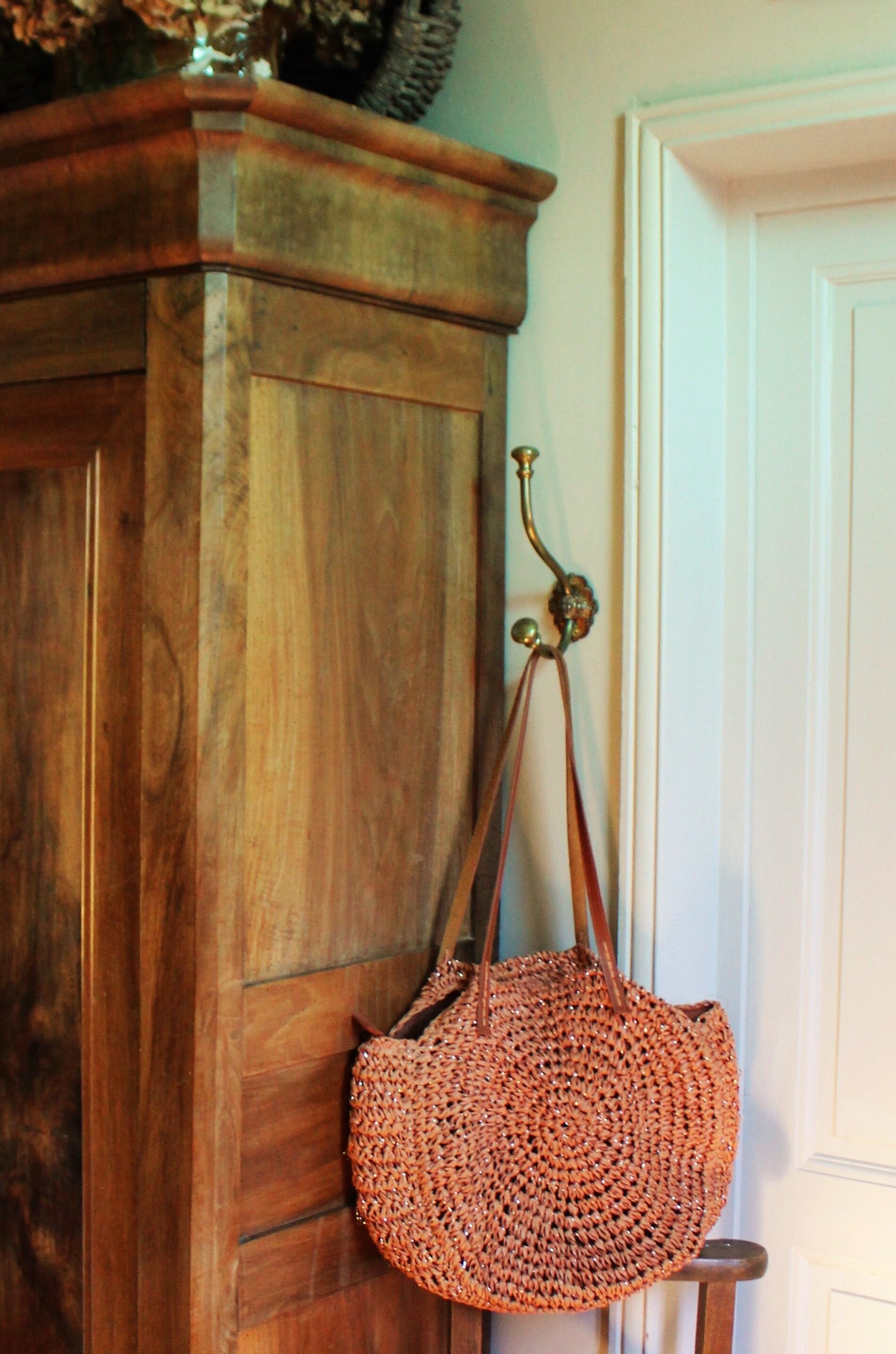 Porte manteau double patère laiton