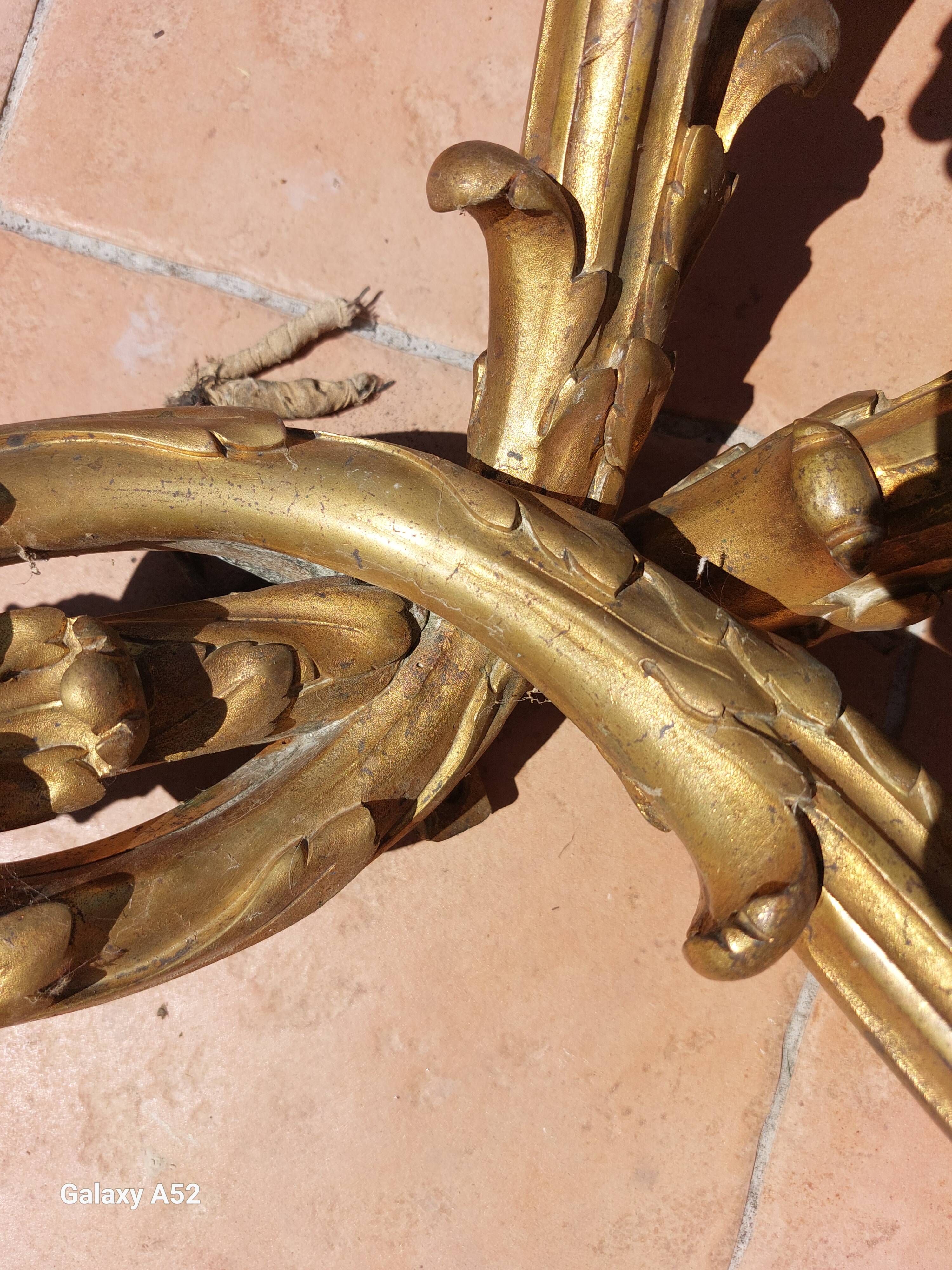 Pair of Louis XVI style wall sconces in bronze from the early 20th century, weighing 12 kg and 70 cm high.