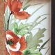Vase rouleau Art Nouveau. (Opaline)