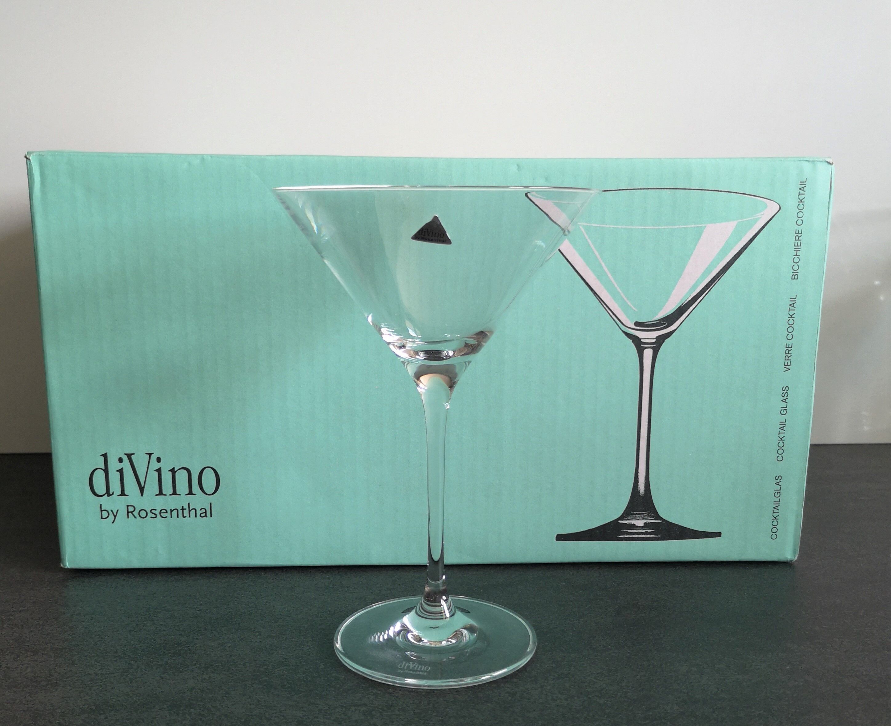 Rosenthal divino cocktail glasses