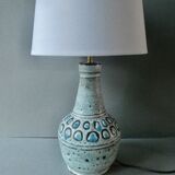 lampe en cramique Danuta Le Henaff Larmor Plage, années 70