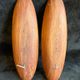 Pair Of Goffredo Reggiani Sconces Original Edition Italy 1960 - Teak And Perspex