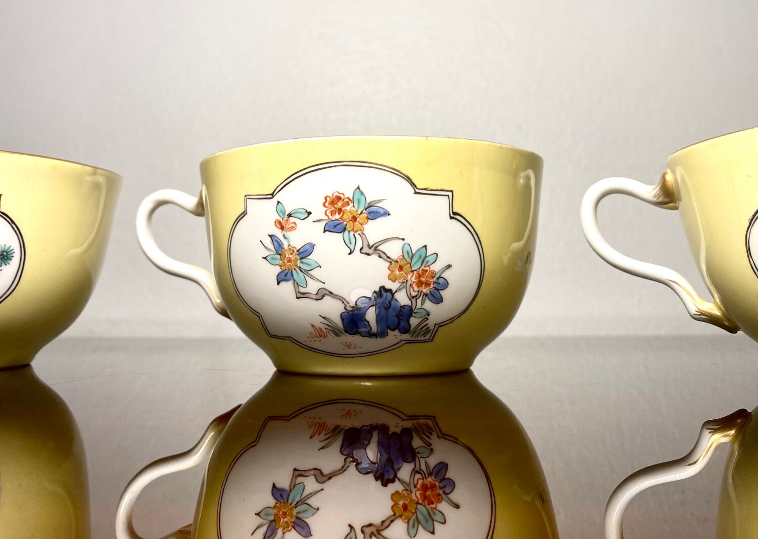 Samson porcelain cups 19eme